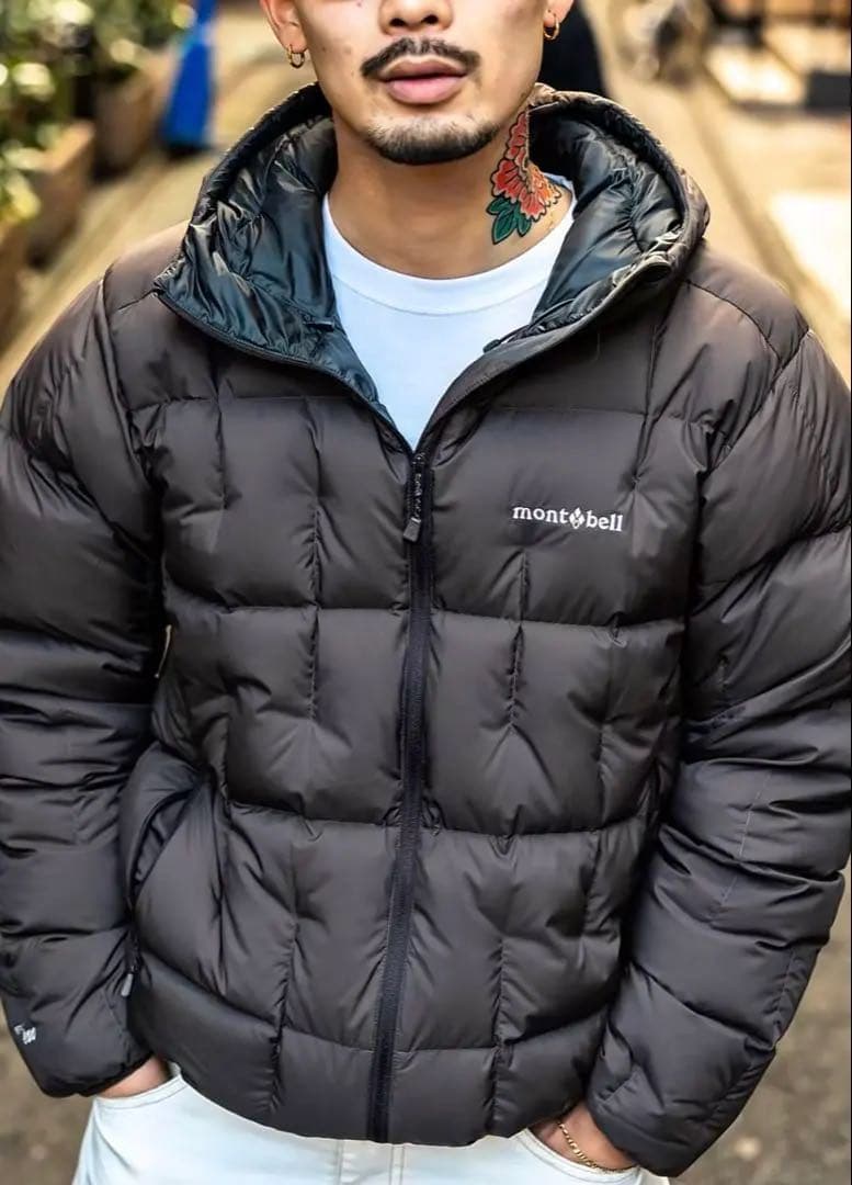 【完売カラー】24AW モンベル ネージュダウンパーカー XL ダークブラウン