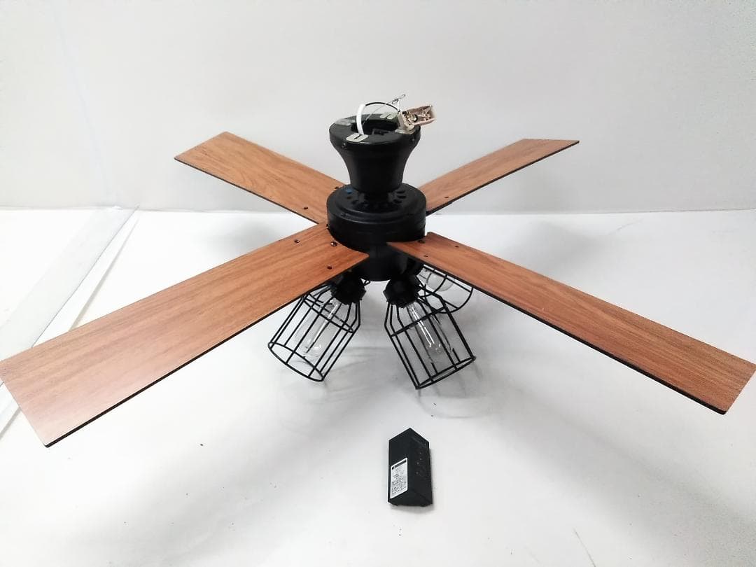 JAVALO ELF JE-CF001V シーリングファン リモコン付き□