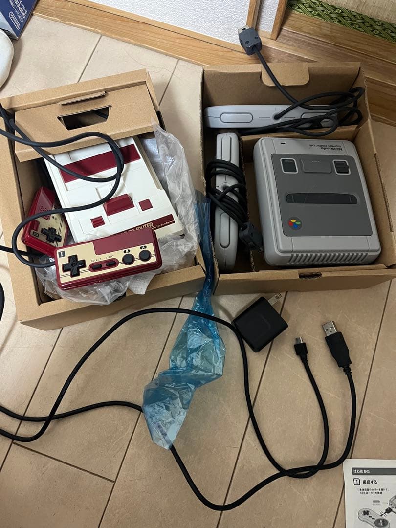 ニンテンドークラシックミニ ファミリーコンピューター スーパーファミコン