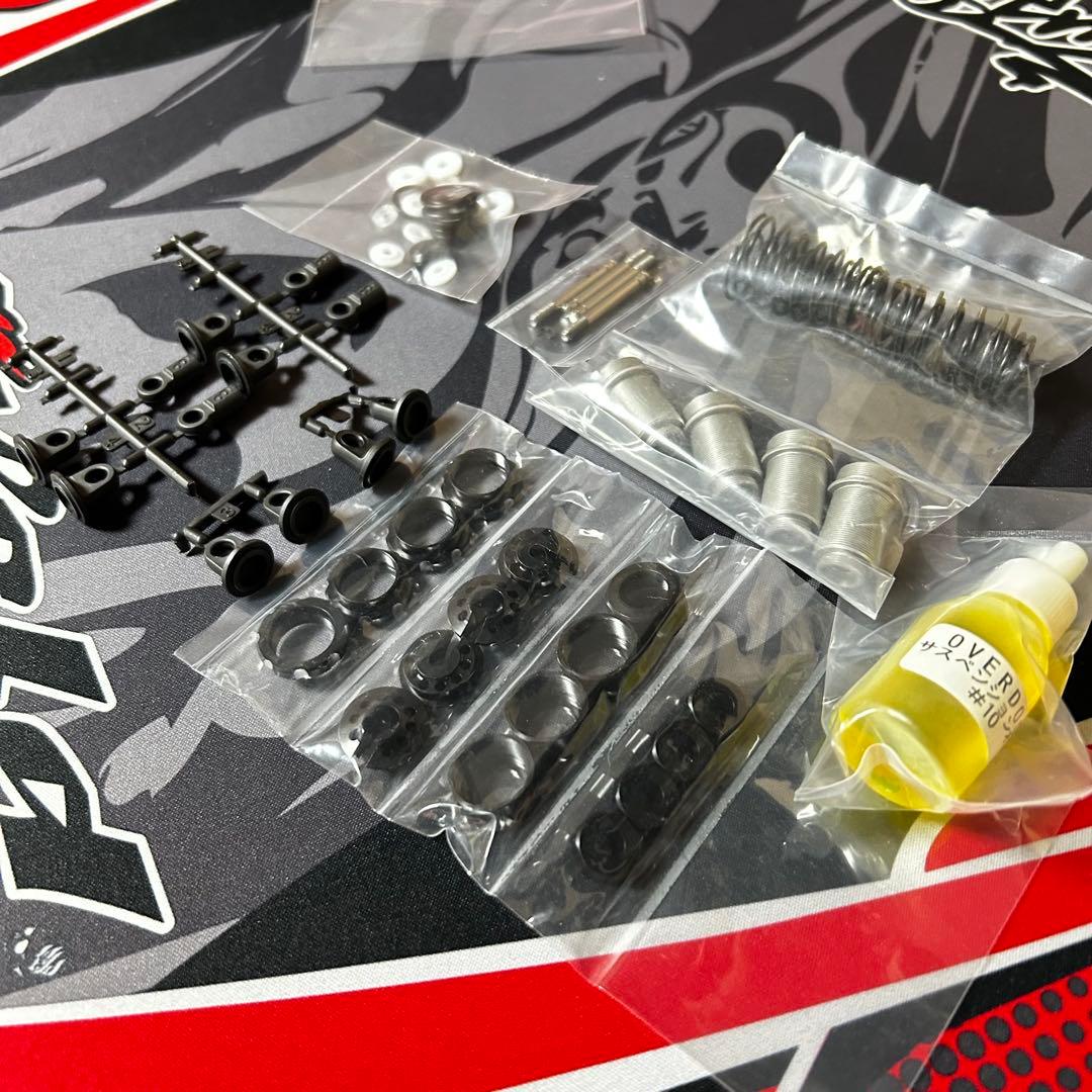 【新品】OVERDOSE GALM 純正ダンパー ショック セット 未組立