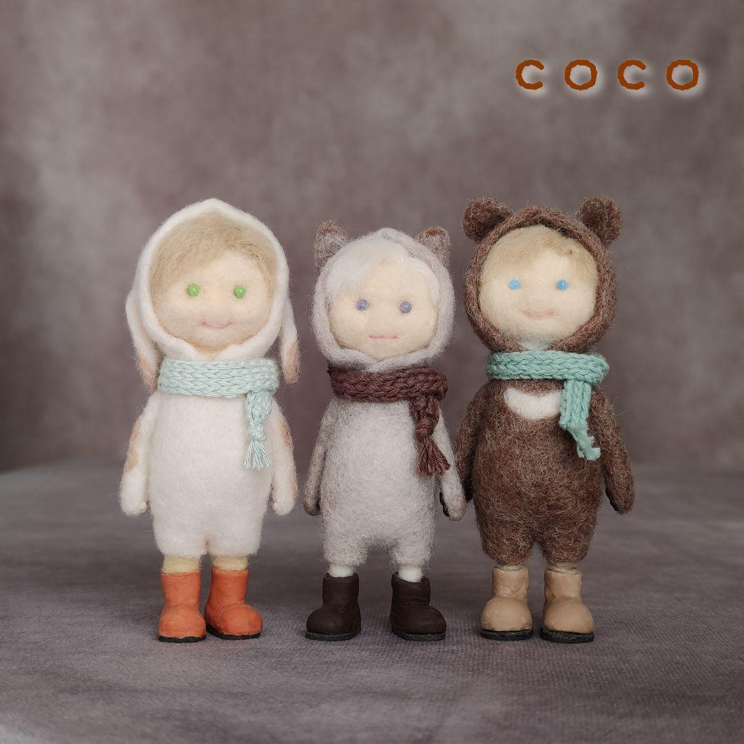 モ*テ様 着ぐるみを着た男の子　3人組