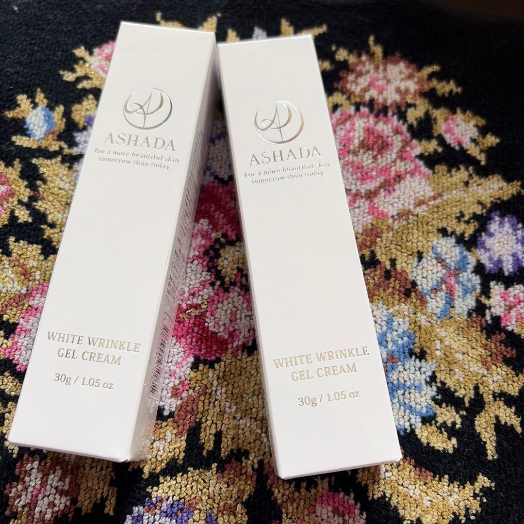 ASHADA WHITE WRINKLE GEL CREAM 30g 2個セット