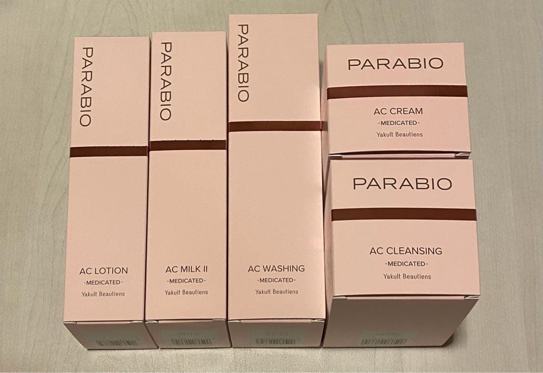 【週末限定値下げ‼️】Yakult化粧品 パラビオAC 5点セット！オマケつき‼️