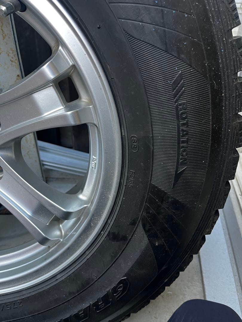 275/65R17 キーラ、スタッドレス　プラド150に使用 引き取り限定