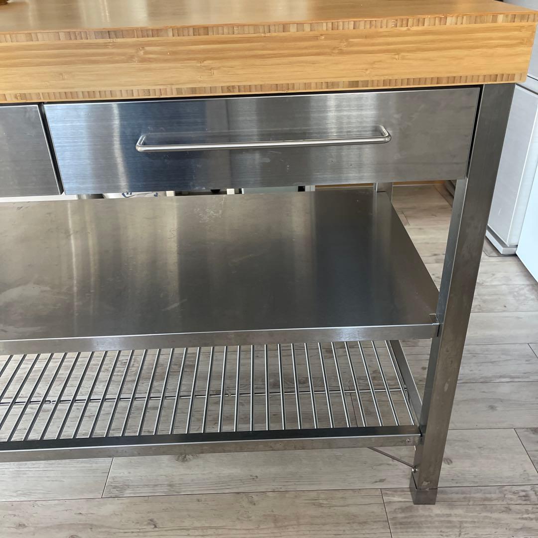 IKEA リムフォルムサ　作業台　アイランド