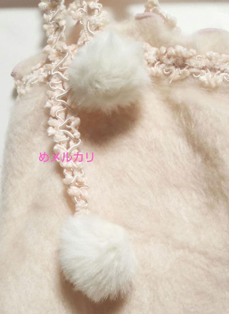 LIZ LISA キャミソール ポンポン付 ストラップ (ピンク)