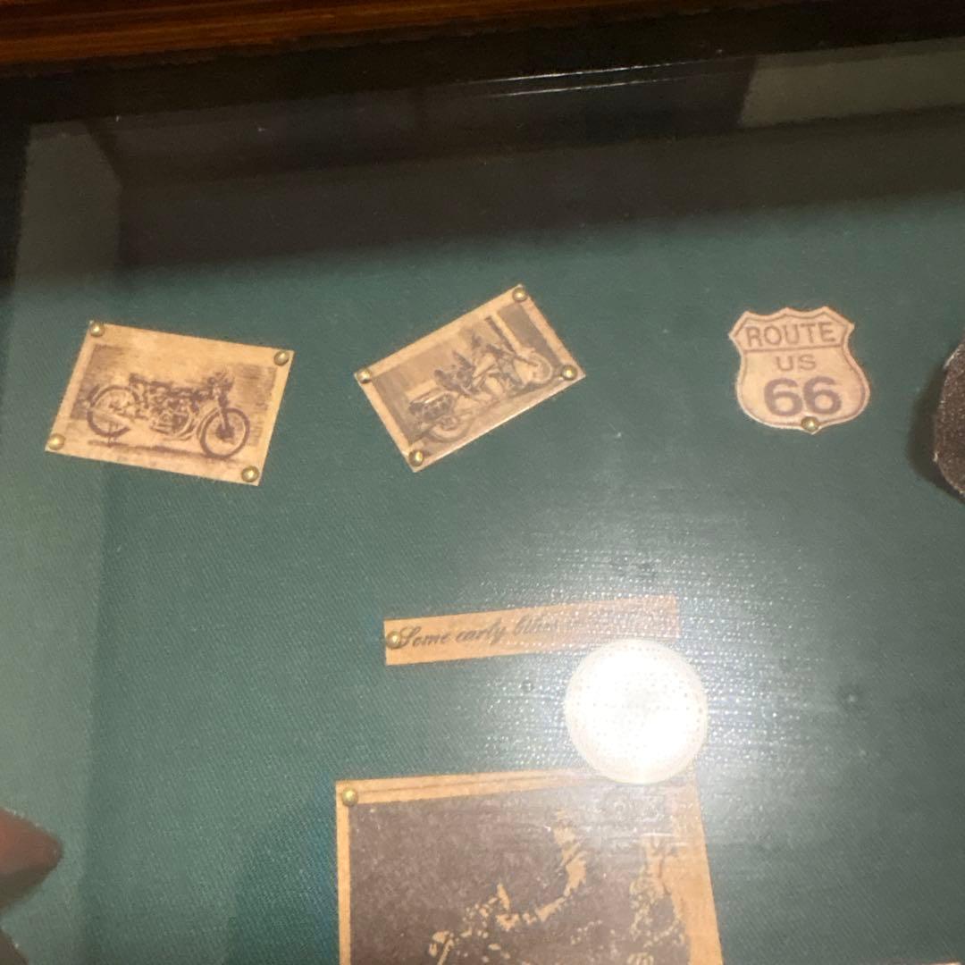 t*u様 超メルカリ祭限定ハーレーダビッドソン壁掛けオブジェ70sレトロ