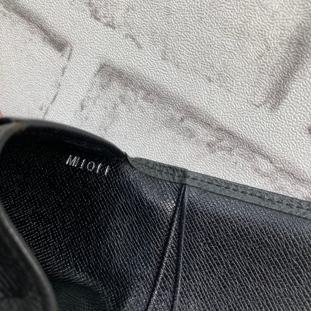 ルイヴィトン☆名刺入れ　ブラック　紙袋付き