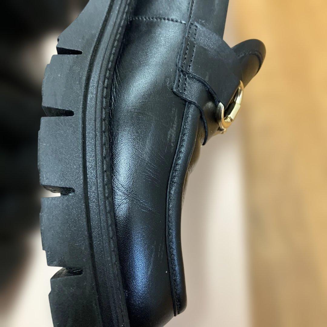 spick&span コルソローマ9 ビットツキローファー　37 ブラック