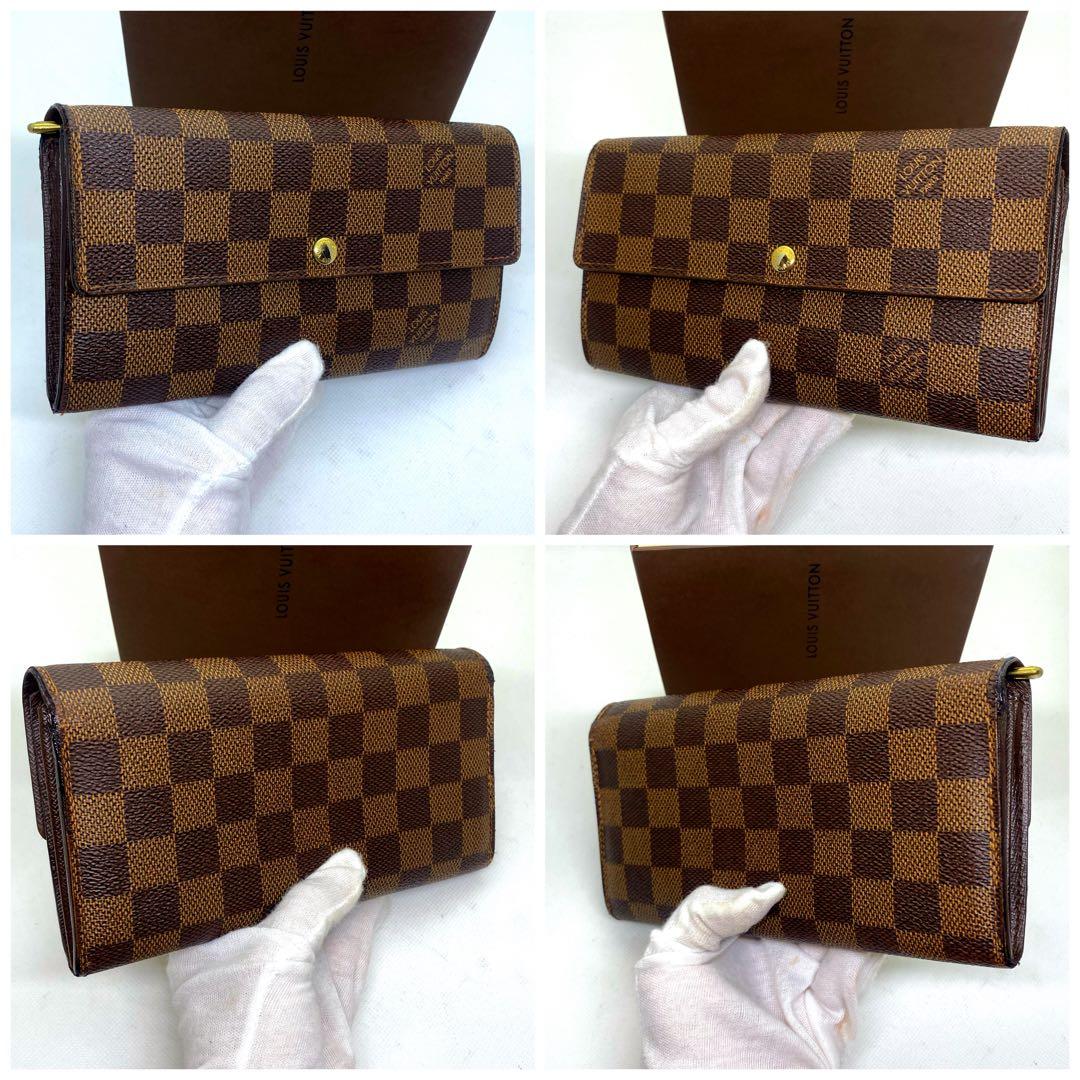 ❤️美品❤️定価の半額以下‼️赤字‼️LV❤️ダミエ❤️長財布❤️ユニセックス