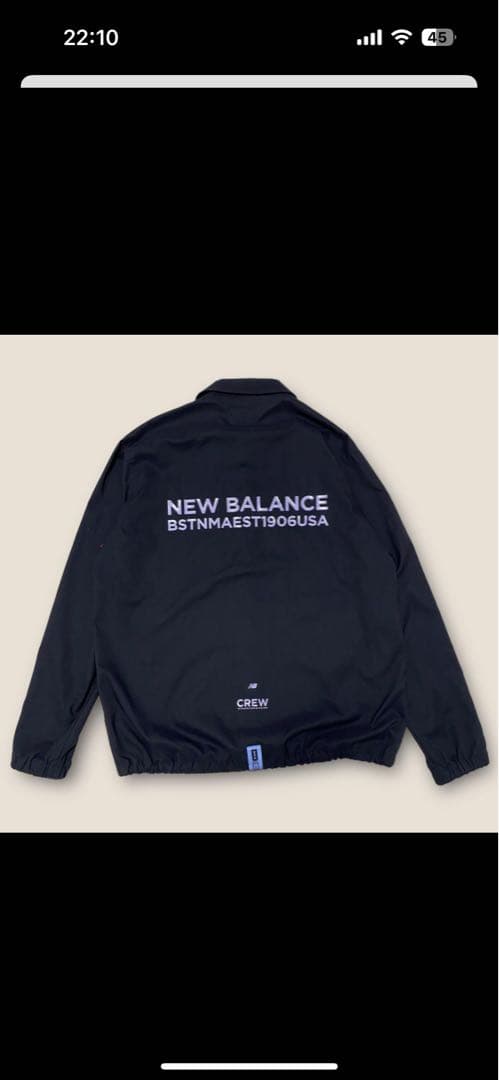 【美品】ニューバランス　ゴルフ　メンズ　サイズ6 ナイロンジャケット