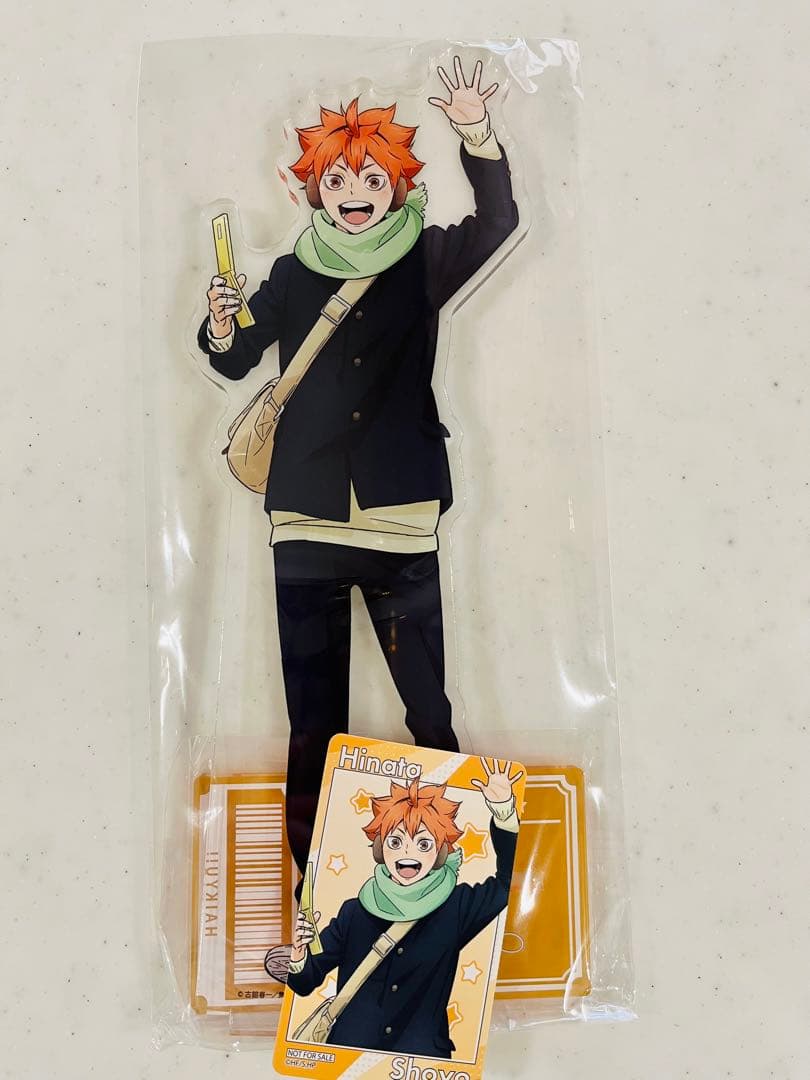 ハイキュー　コスモワールド　特大アクリルスタンド　日向翔陽