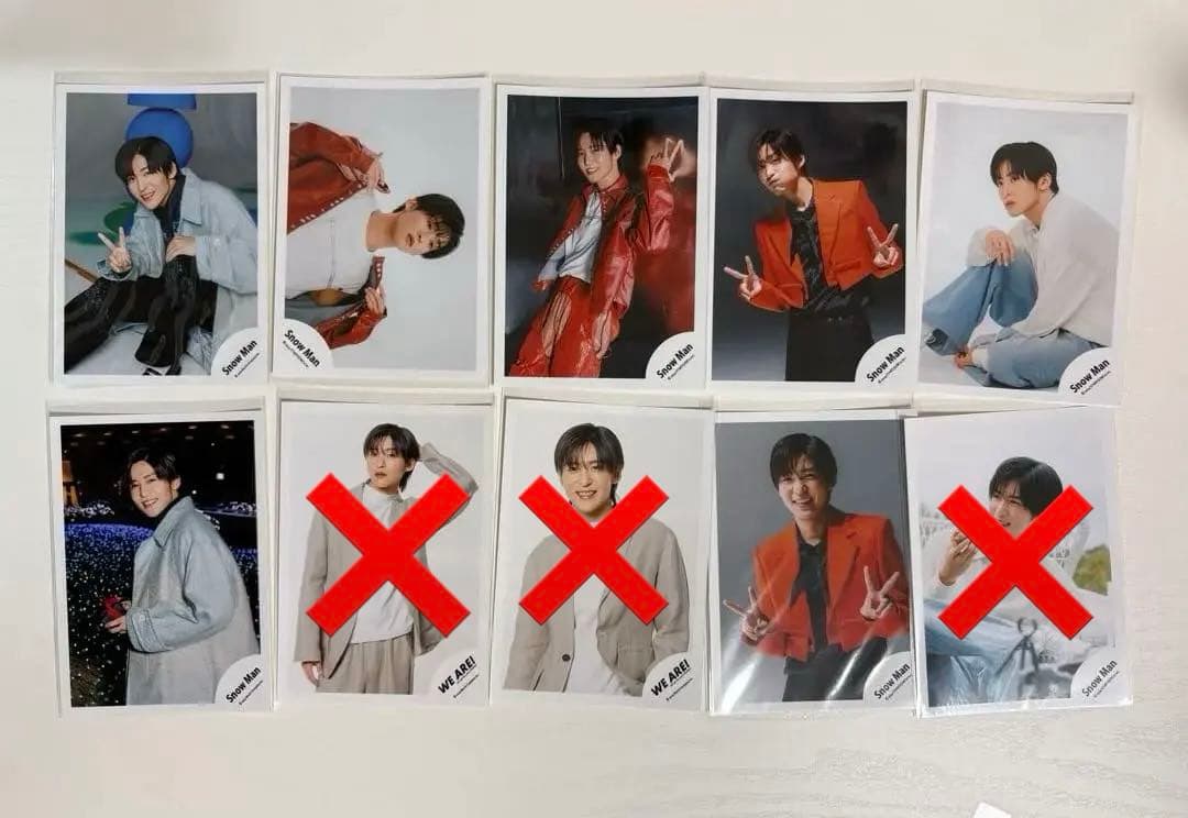 Man 目黒蓮 混合 集合 公式写真 81枚 まとめ売り