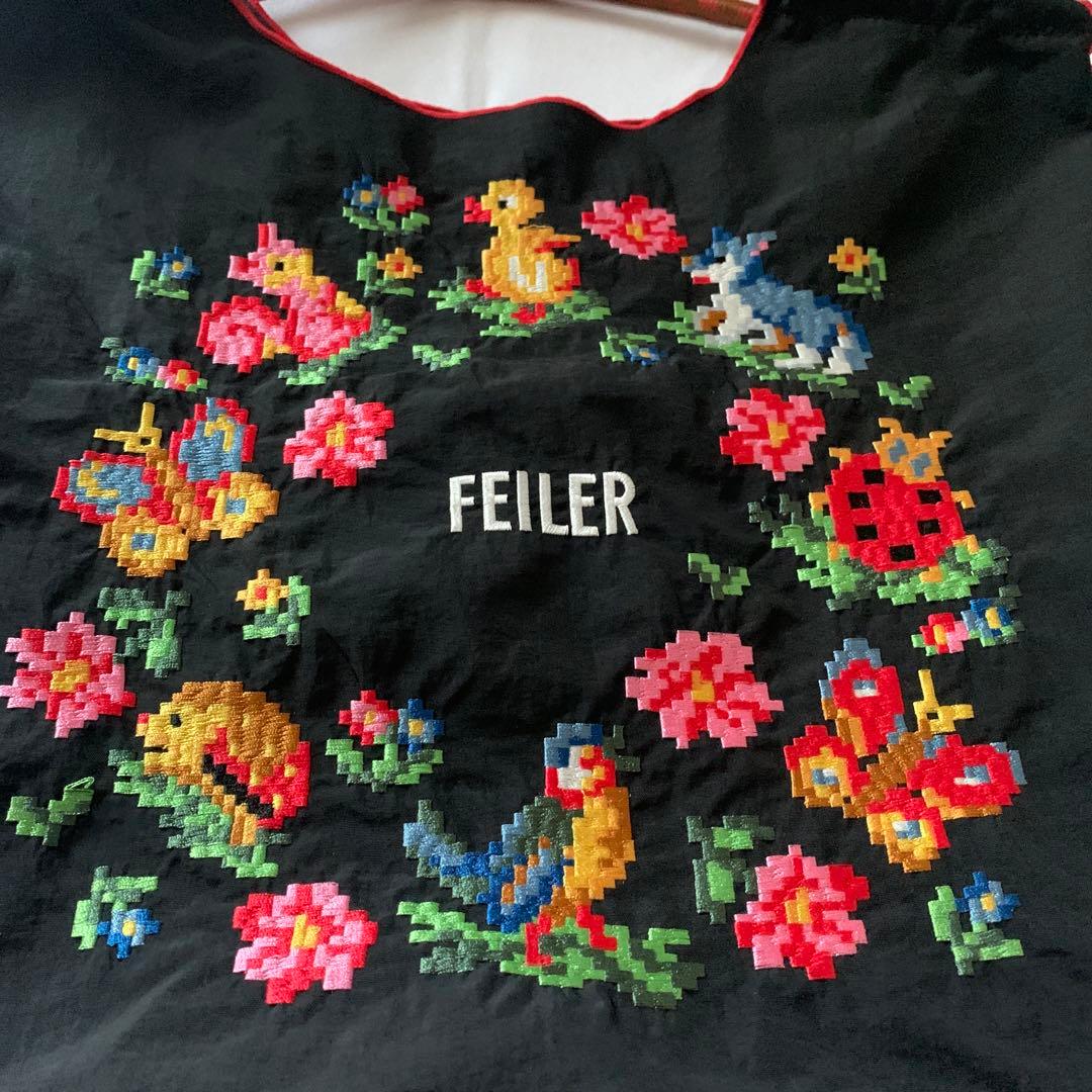 フェイラー　ボールアンドチェーン　バッグ　ハイジ　ブラック　M