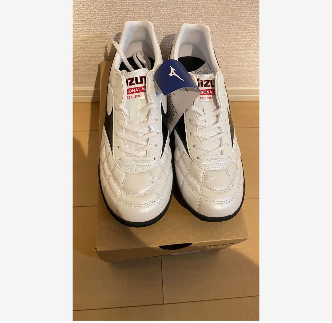 新品廃盤モデルミズノモレリアトレーニング カンガルーレザー