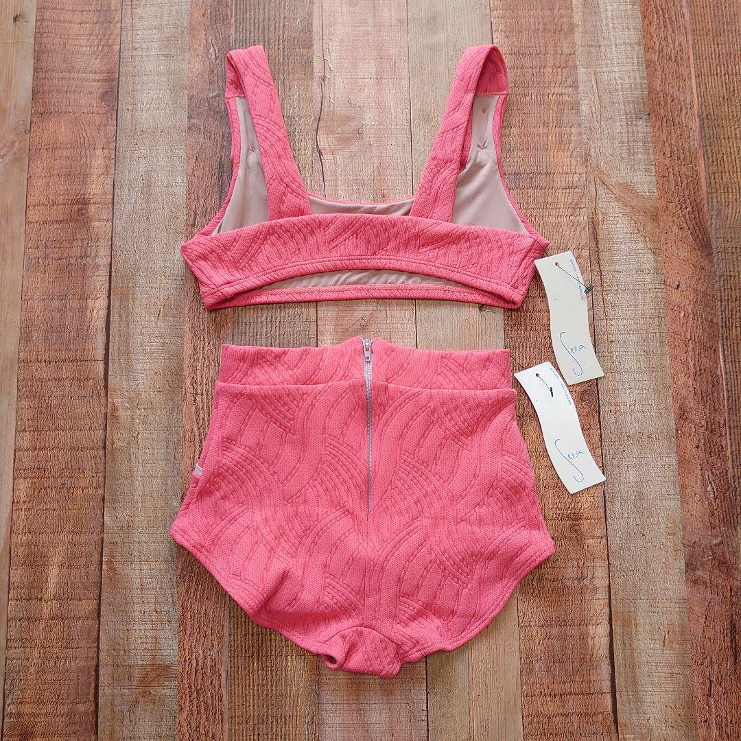 【 新品 タグ付き】Seea シーア 水着 ビキニ ピンク XS 日本 S相当