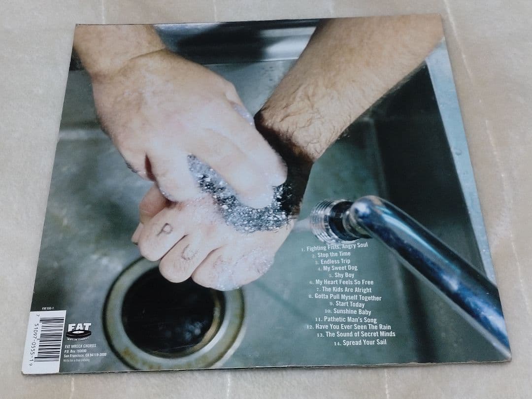 Hi-STANDARD　angry fist【アナログ盤】