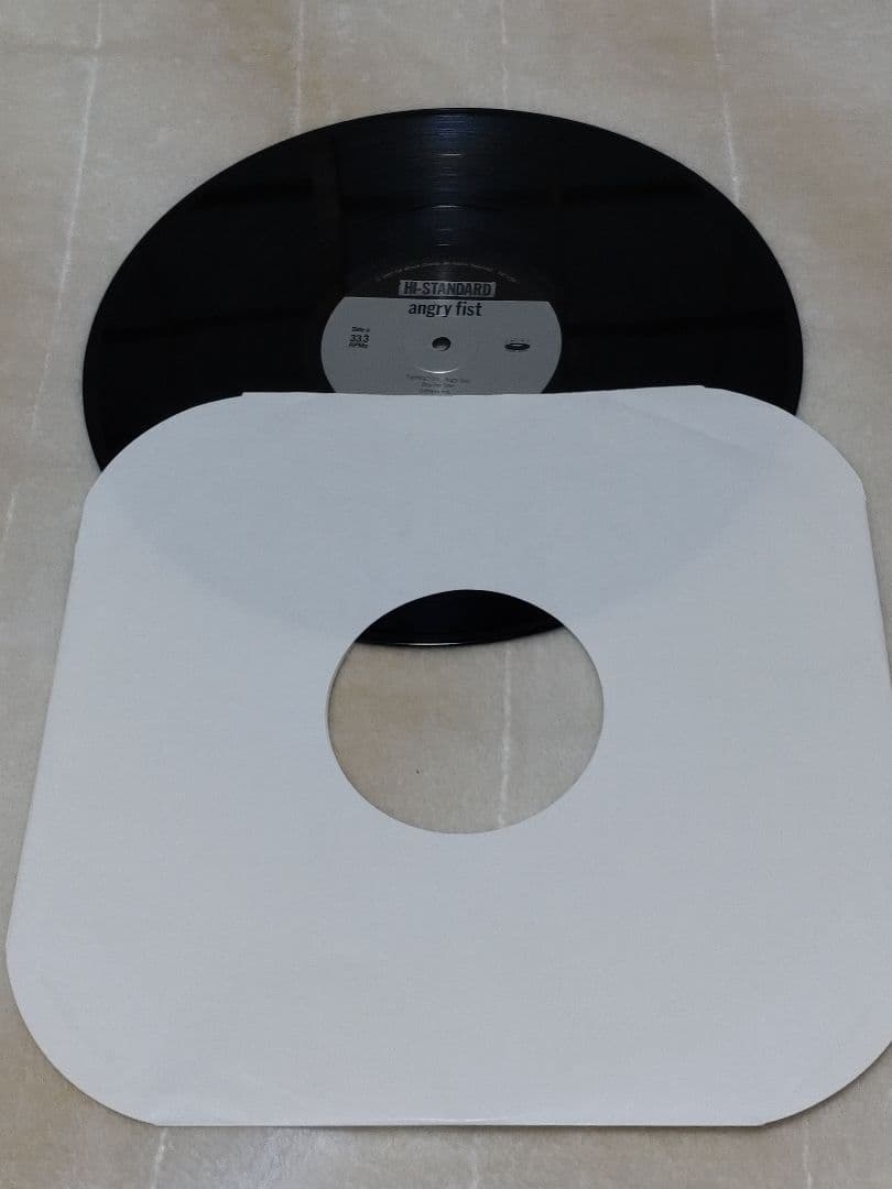 Hi-STANDARD　angry fist【アナログ盤】