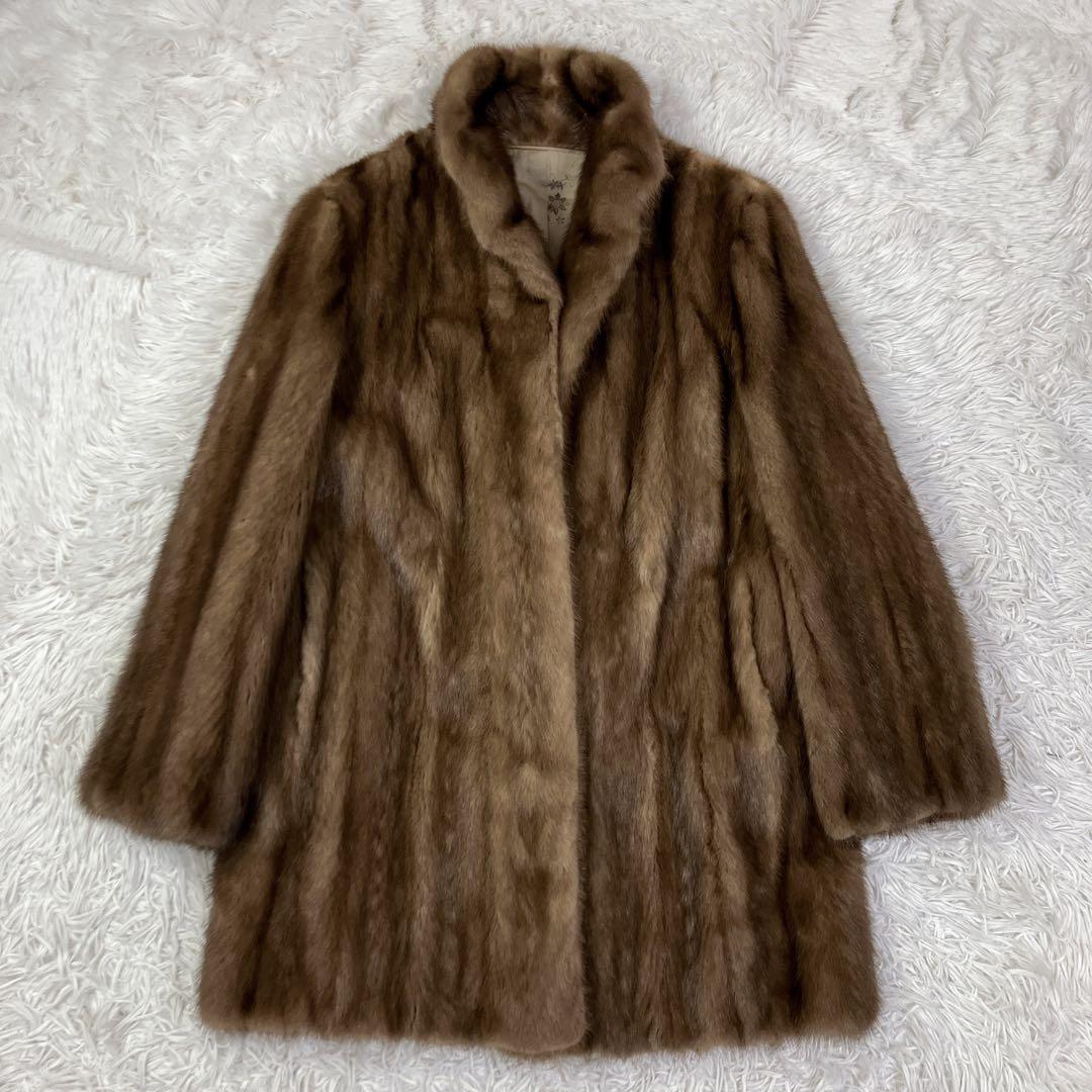 ✨115万円✨LEGEND FUR ミンクファーコート　毛皮　　Lサイズ相当