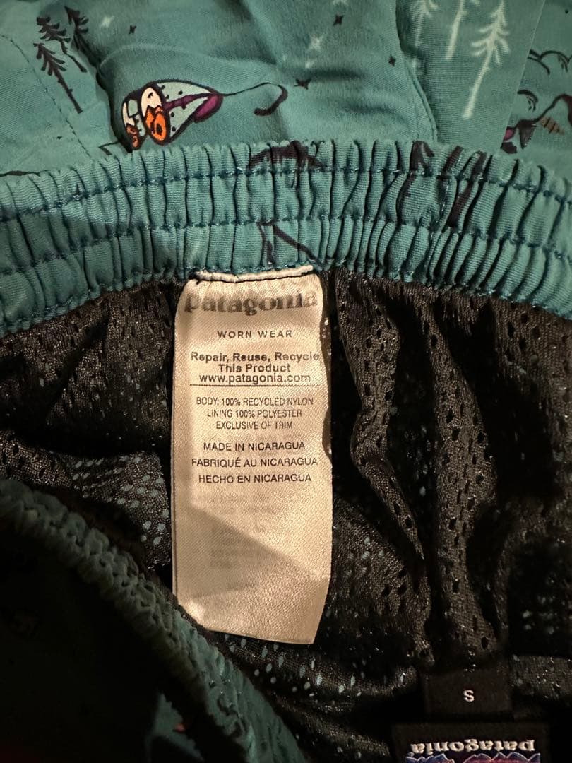 patagonia バギーズパンツ5インチ