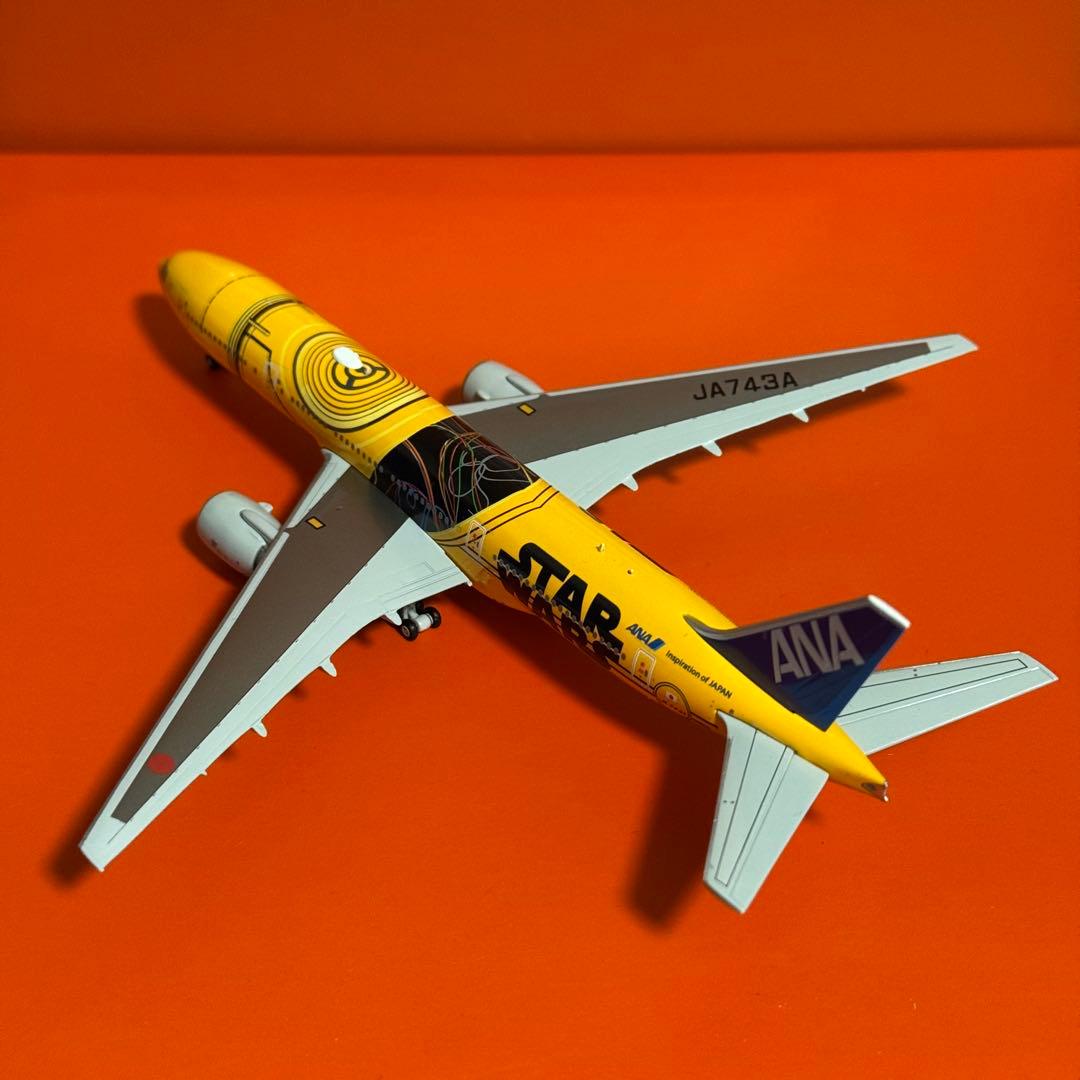 JC ANA C-3PO B777-200ER JA743A 1/400 新品