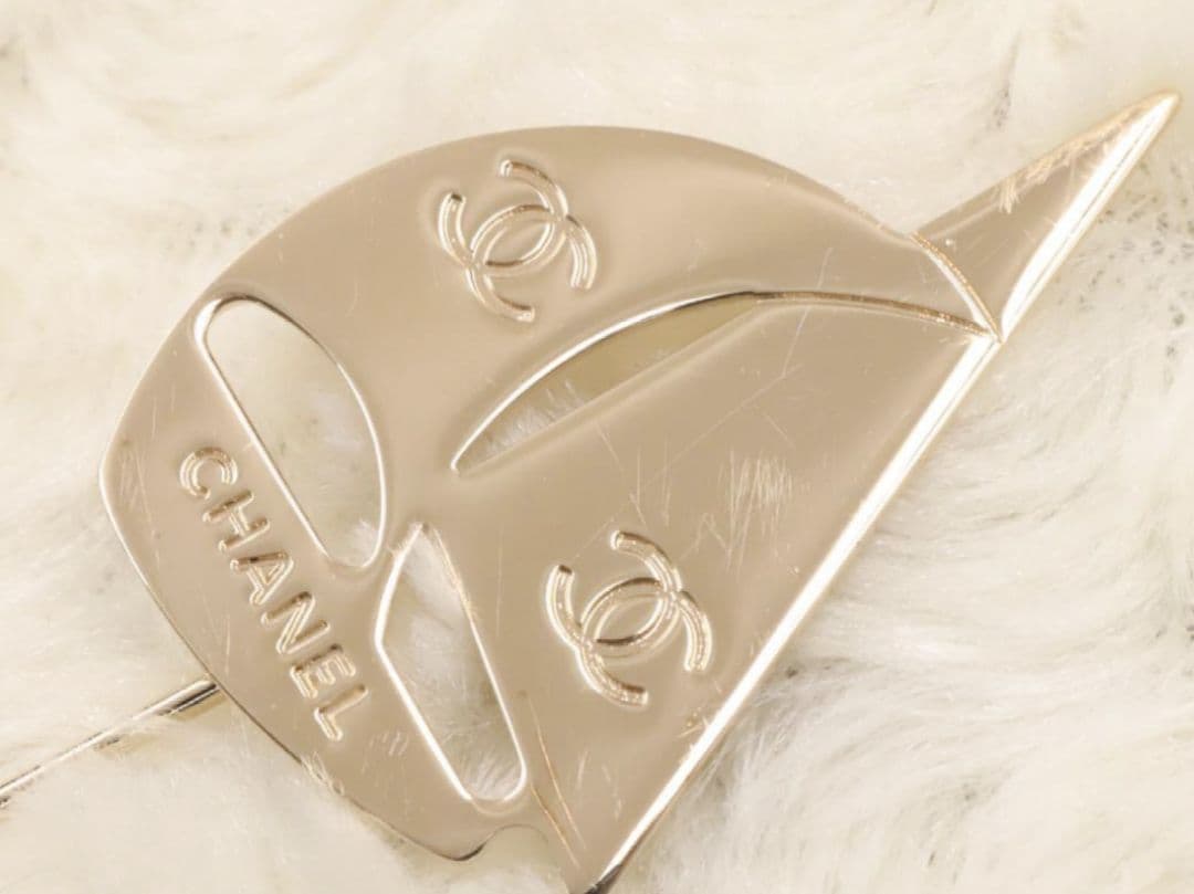 お値下げ♥♡CHANEL シャネル ヨット ココマーク ピン ブローチ