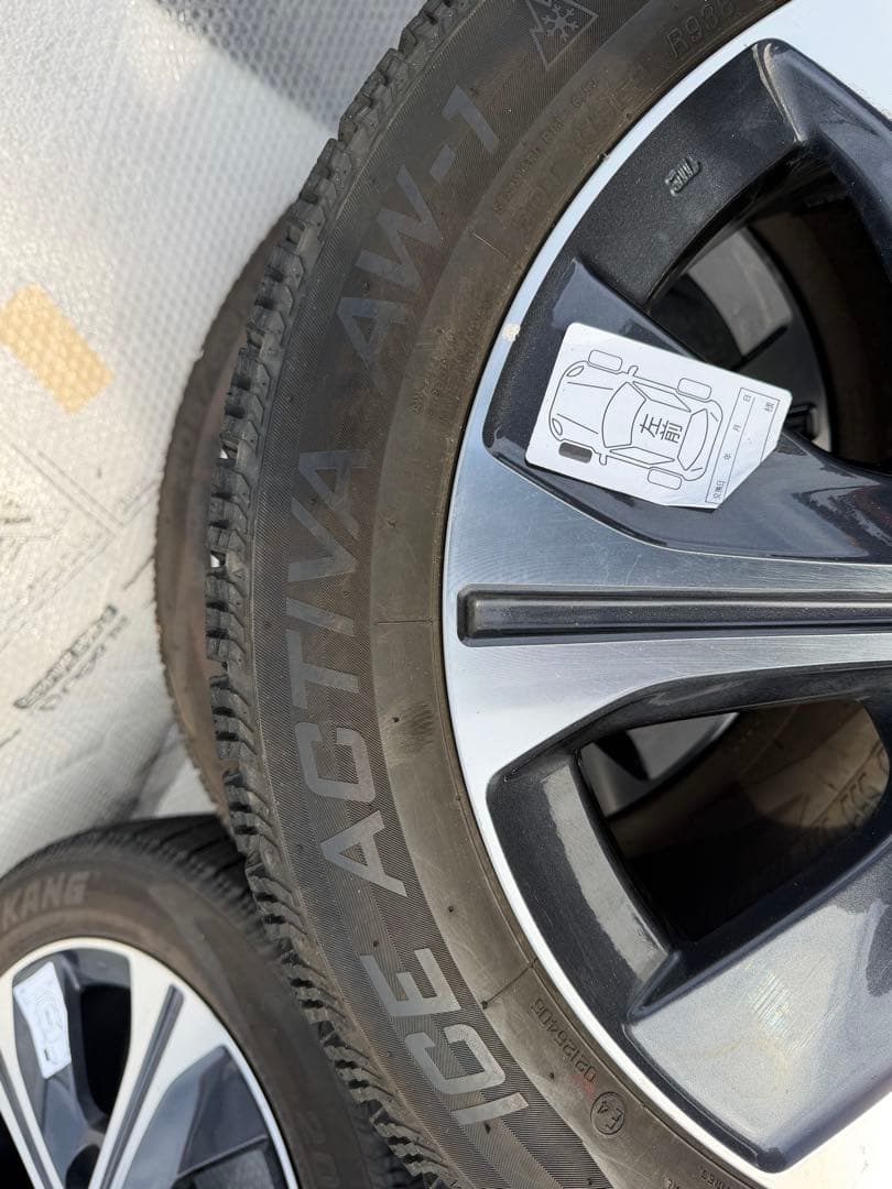 i*7様 日産 キックス RP15 純正17インチタイヤホイール4本