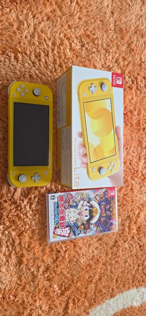 Nintendo Switch Lite イエロー 本体とソフト