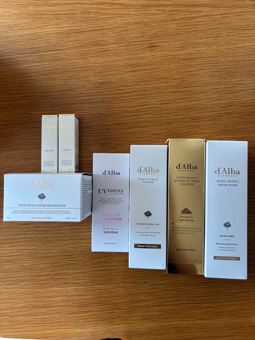 ダルバ　スキンケア・UV・クレンジング・リップまとめ売り