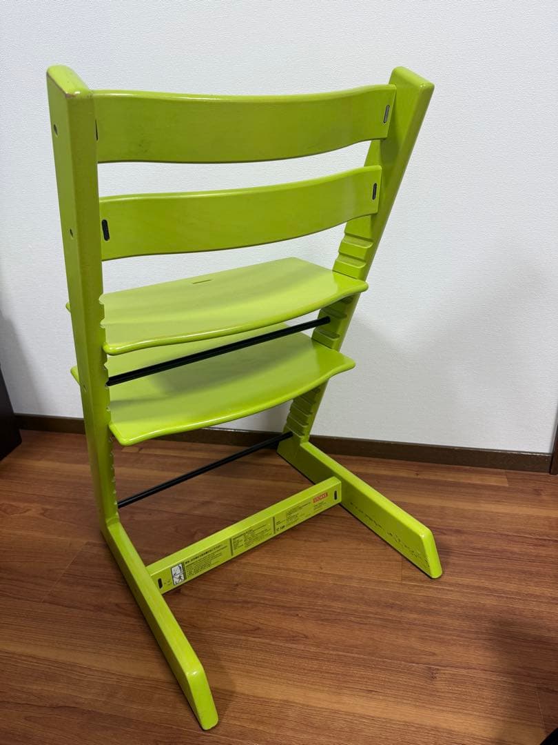 【STOKKE】トリップトラップ　ライムグリーン　シリアル6
