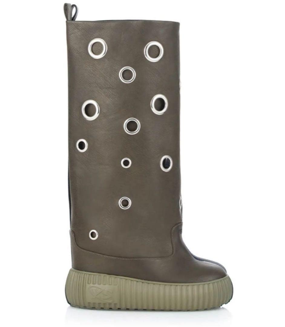 yello 199X LONG BOOTS 24.5cm ロングブーツ