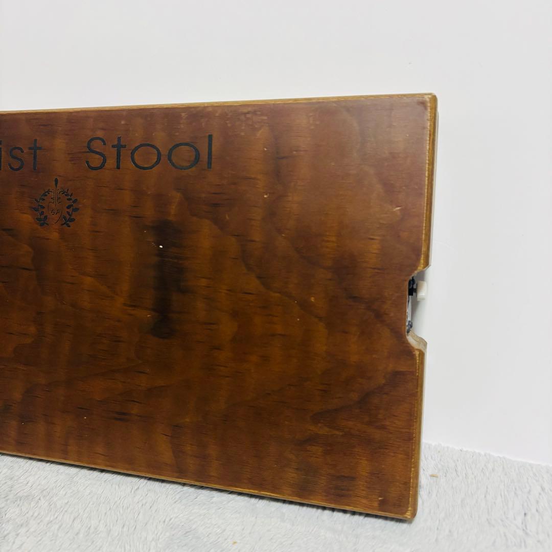 YOSHIZAWA アシストスツール ASS-V ウォルナット ピアノ補助台