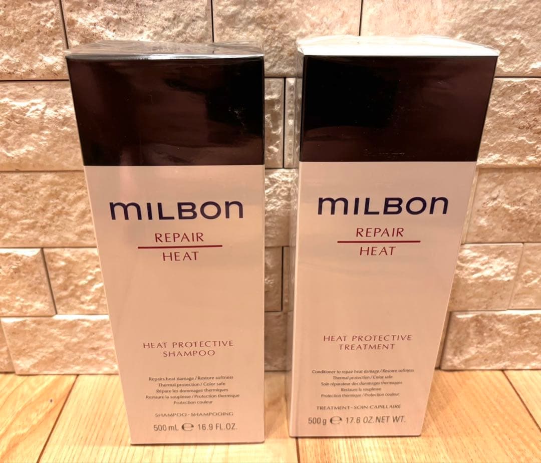 ミルボン リペアヒートプロテクティブ シャンプー&トリートメントセット 500