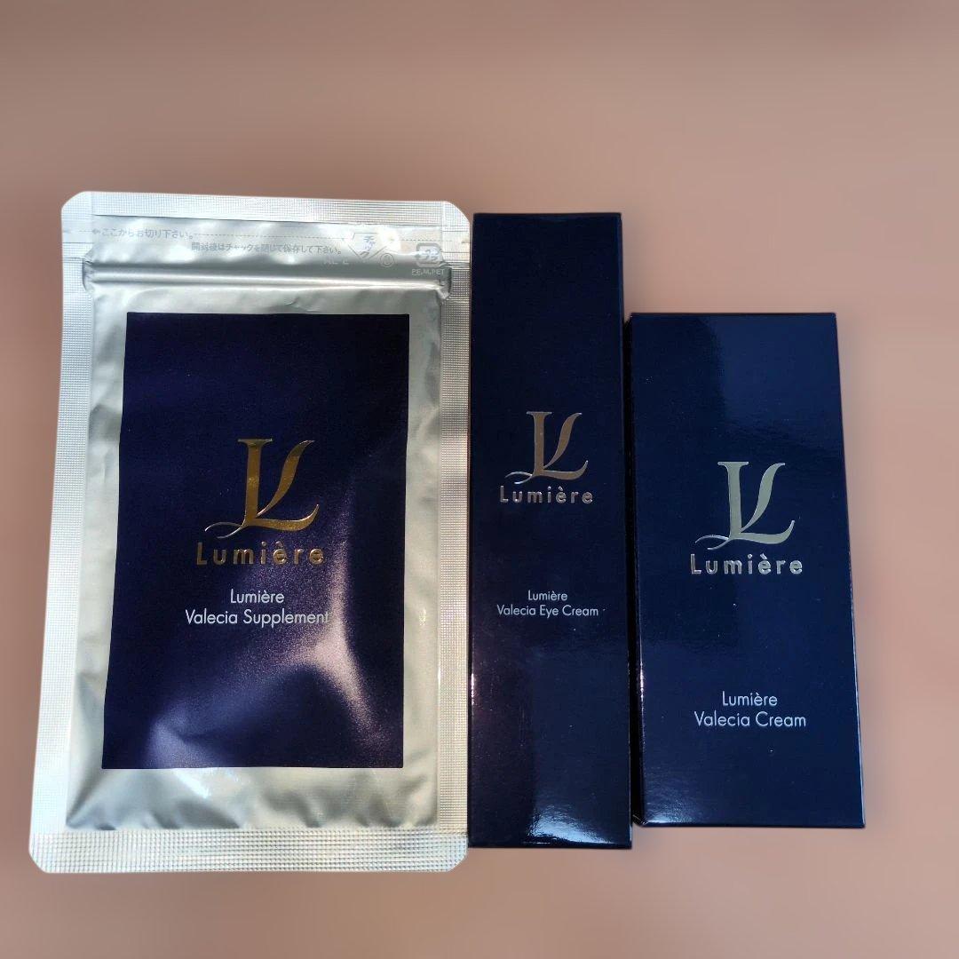 ルミエル　ヴァレシアクリーム、サプリメント、アイクリーム　総額税込み27180円