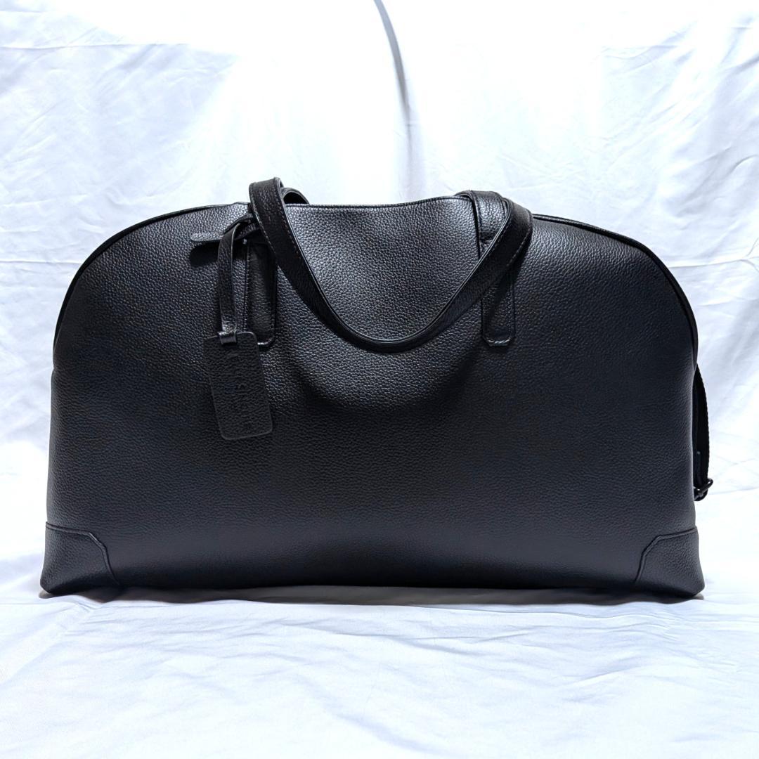 ブルーシンシア ボストンバッグ ブラック 本革 2WAY 新品未使用