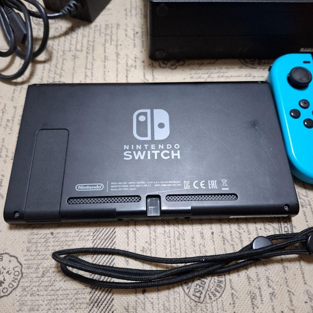 【ジャンク品】Nintendo Switch ジョイコン付き