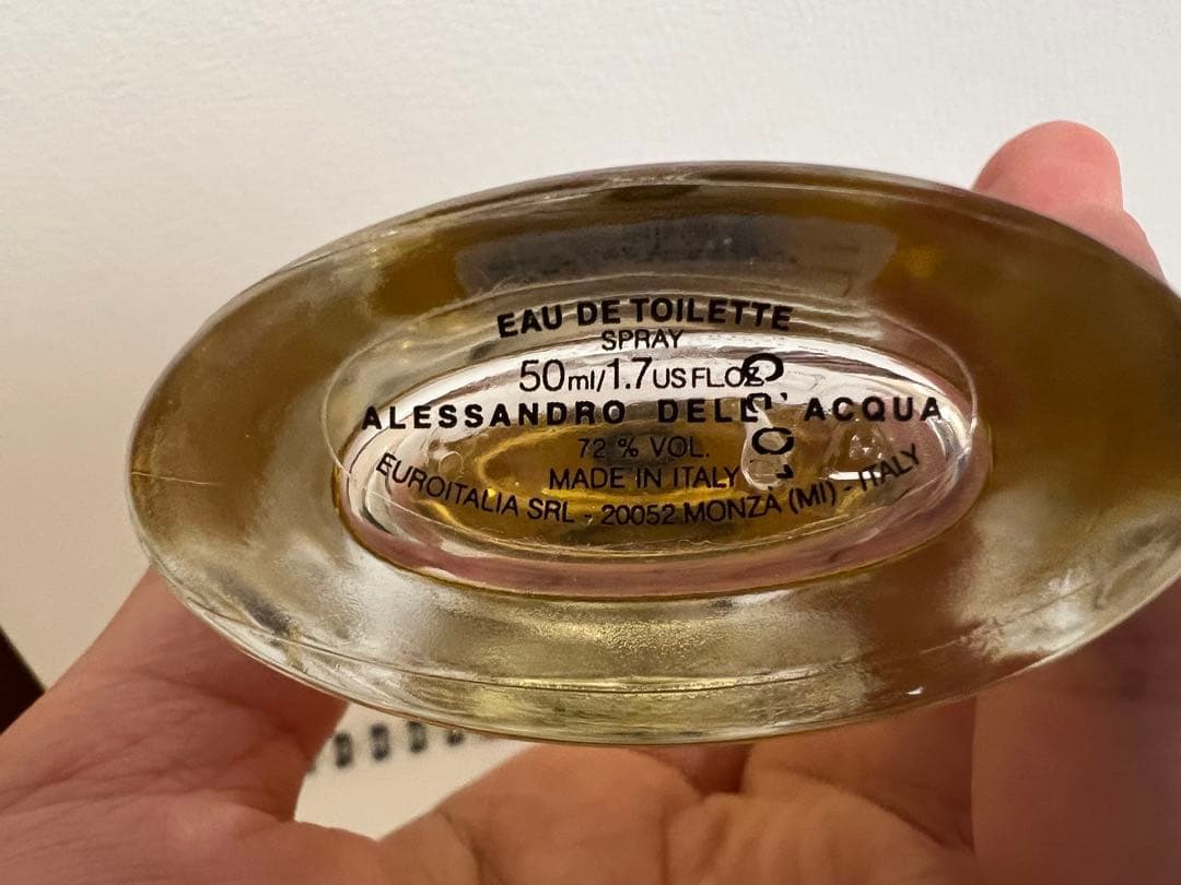 美品Alessandro Dell'Acqua Eau de Toilette