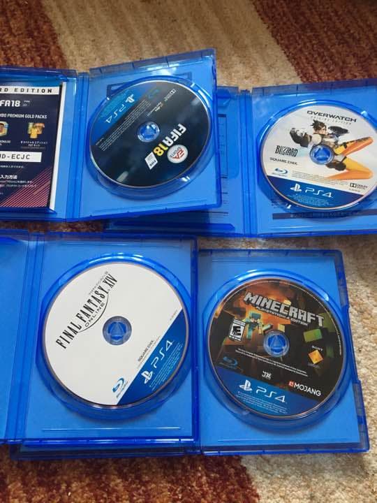 PS4 ソフト 四点