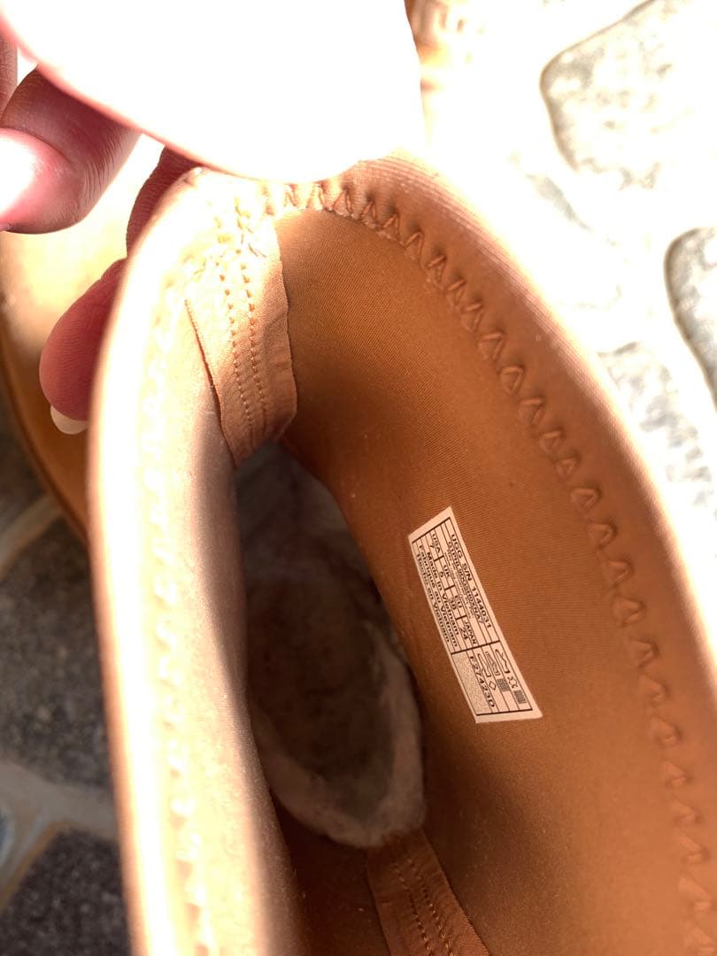 UGG スエード 厚底 ショートブーツ