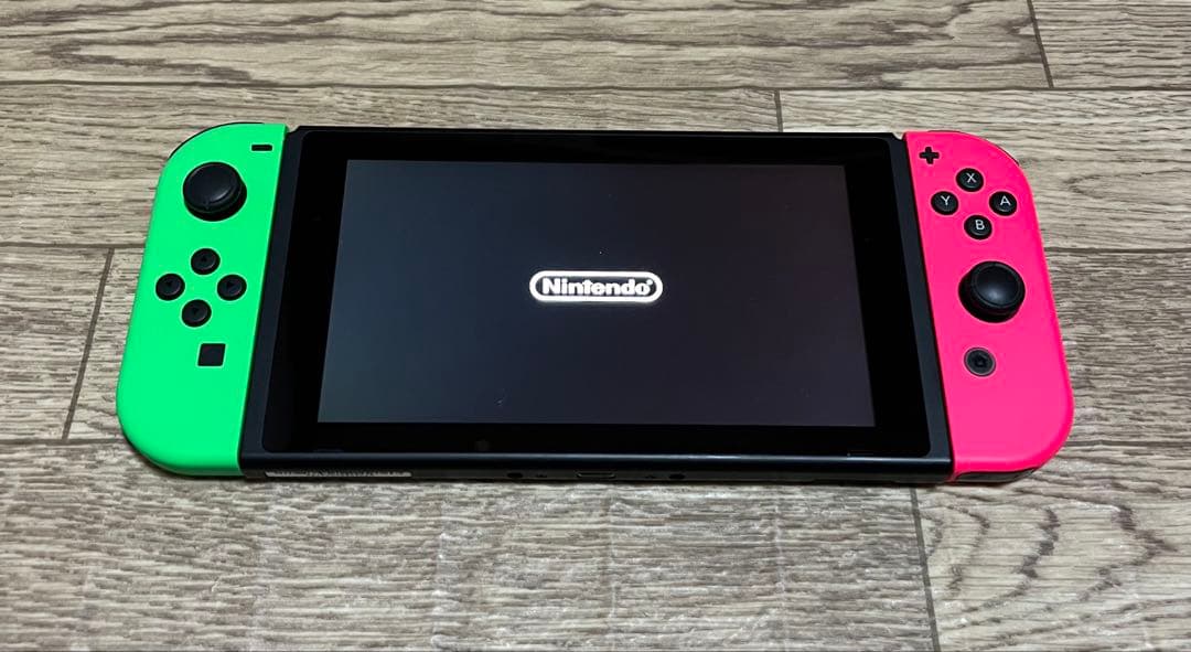 Nintendo Switch 本体 グリーンとピンク