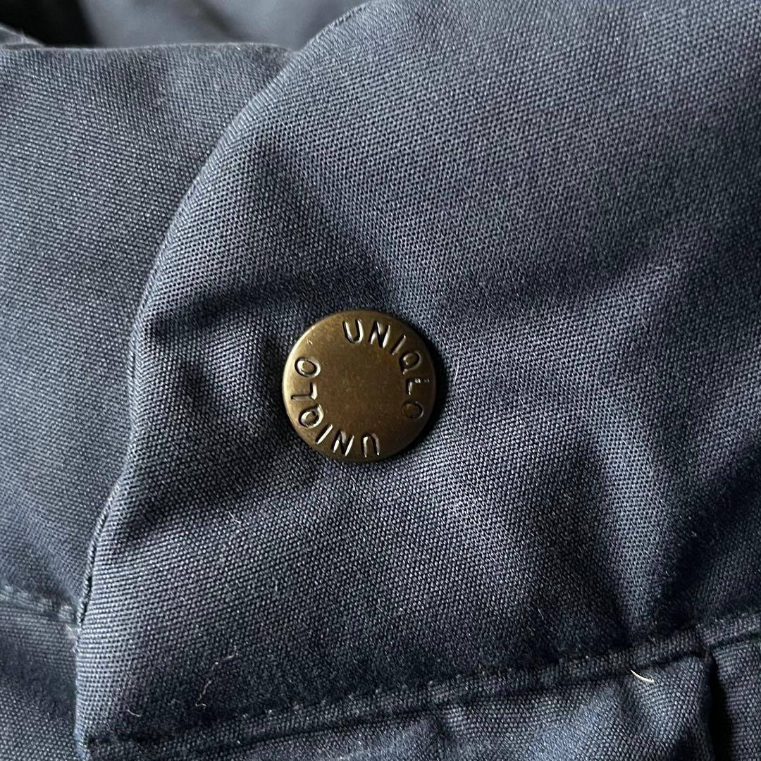 希少 OLD UNIQLO 80s 90s ダウンジャケット 短丈 L 初期タグ