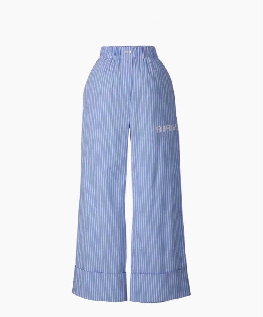 パンツ DONNA STRIPED PANTS Bibiy.