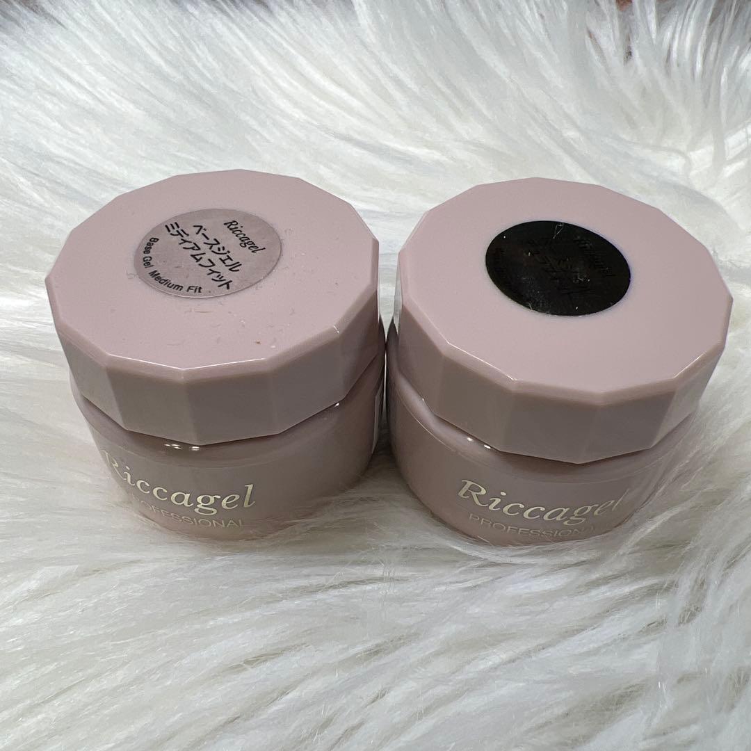Riccagel ベースジェル ミディアムフィット・デュオフィット セット
