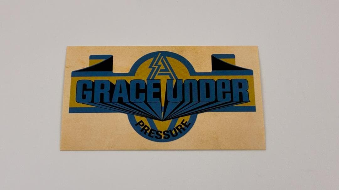 新品 SA GRACE UNDER PRESSURE 初回限定盤 ステッカー付き