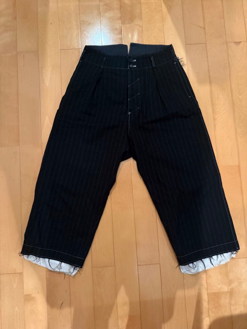 sulvam ストライプ ワイドパンツ Mサイズ