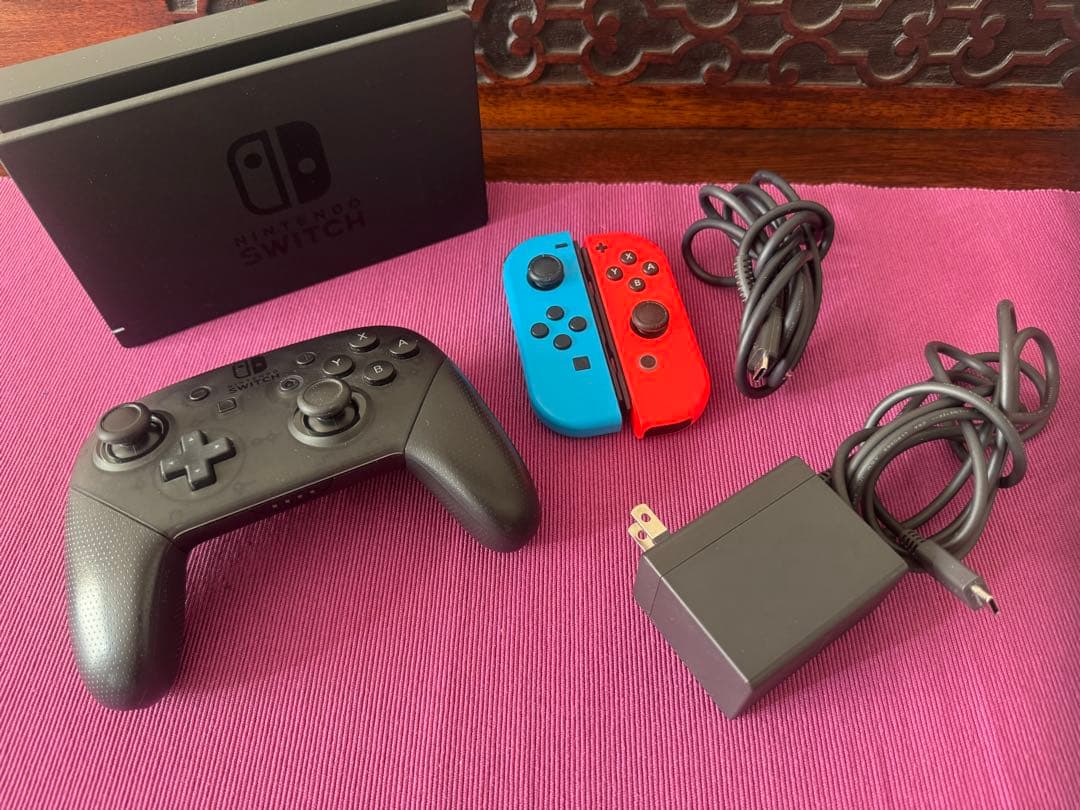 Nintendo Switch (どうぶつの森エディション) + ゲーム