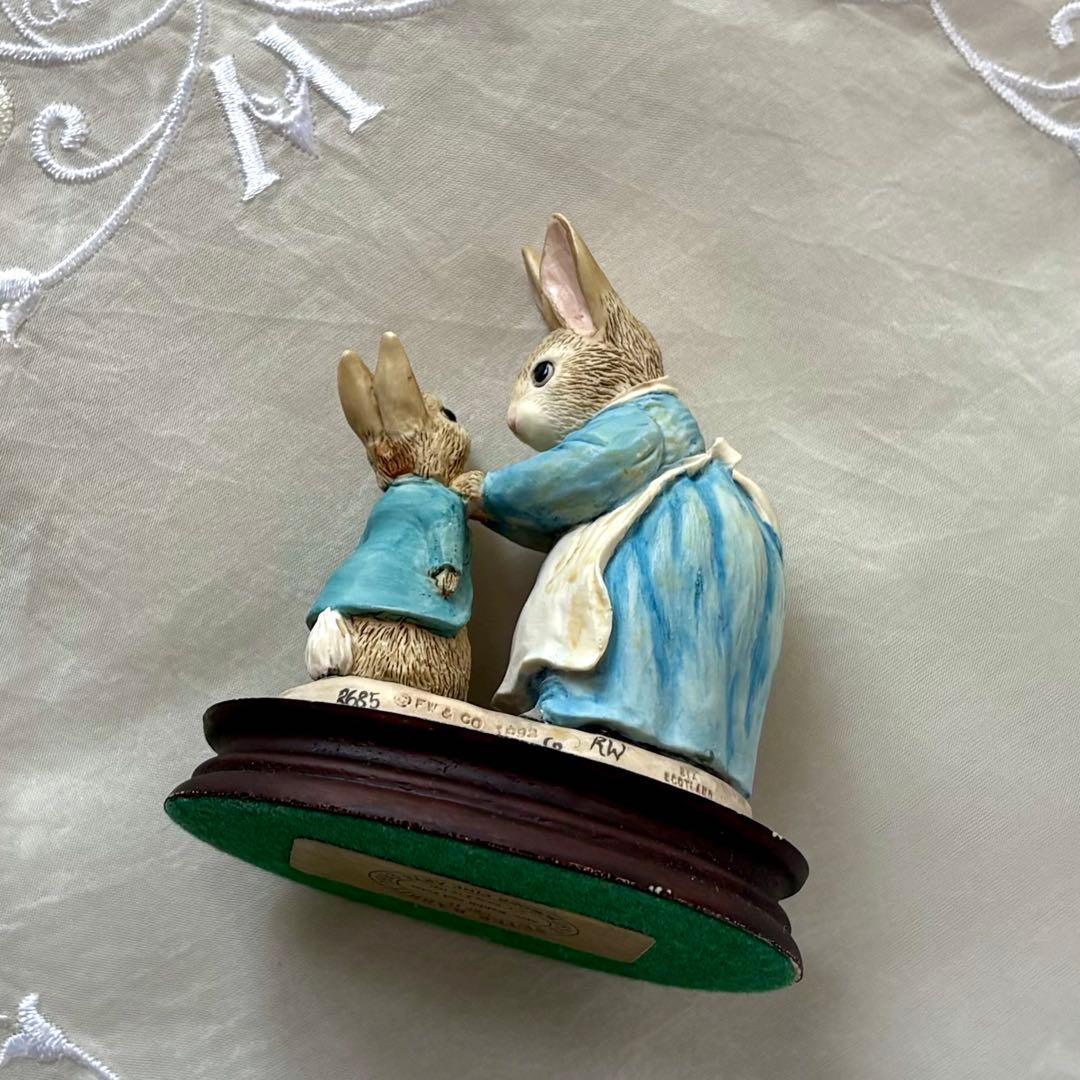 ピーターラビット　◆希少100周年記念　【Mrs.Rabbit & Peter】