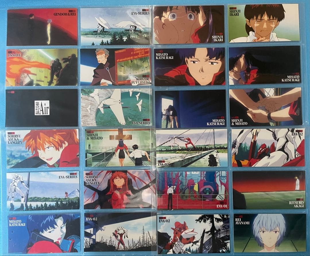 劇場版エヴァンゲリオン　カードダスマスターズワイド　265枚　コンプリート