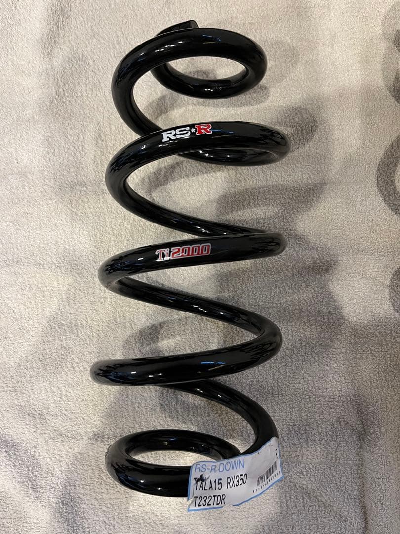 RS-R T2000 新型レクサスRX350ハーフダウンサス