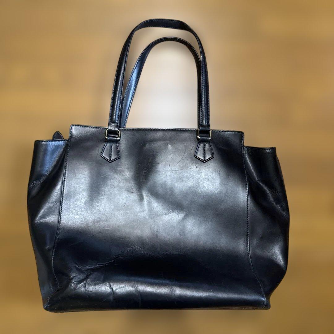 Boldrini Selleria レザー トートバッグ　ブラック